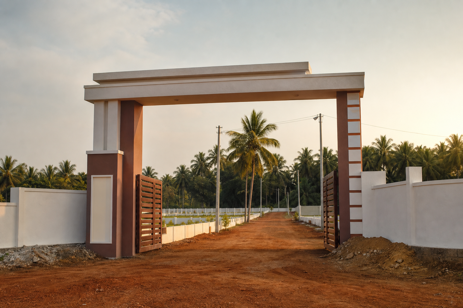 Trinaya land development project